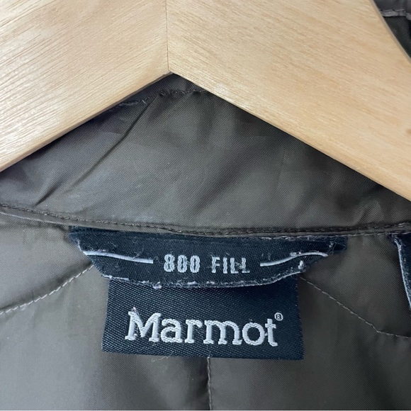 Marmot 800 Fill Down Puffer Lightweight Jacket Size Large - Picture 4 of 15